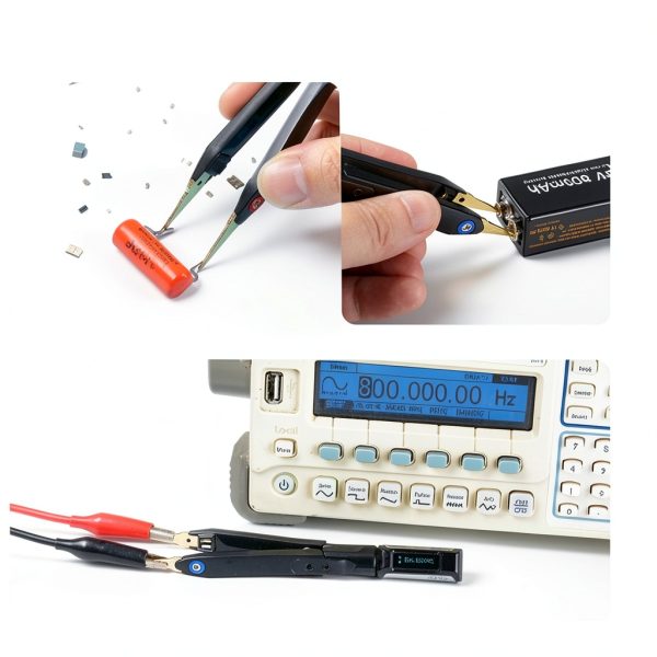 N/H DT71 LCR Meter Mini Tweezer Electronic Component Tester-2
