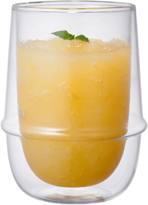 Kinto Iced Tea Glass Insulated Heat Resistant 350ml-3