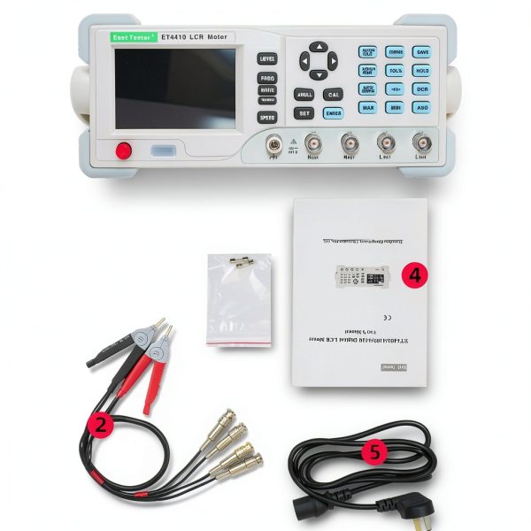 HZZC LCR Meter High Accuracy 5 Digit Display ET4410-4