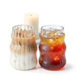 AGTIAAI Wavy Glass Cups Leak Proof Dishwasher Safe-0