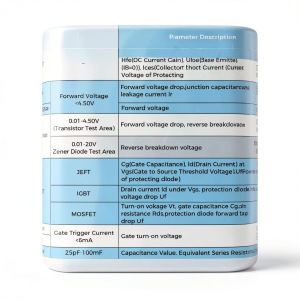 FORIOT LCR Meter LCR-TC1 High Accuracy Portable Electronics-5