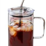 LT Glass Mug Leak Proof Heat Resistant Modern Design-0
