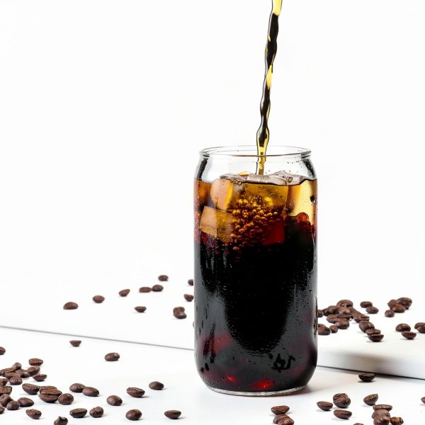 SENTVEND Clear Glass Cups BPA-Free Reusable 6 Set-4