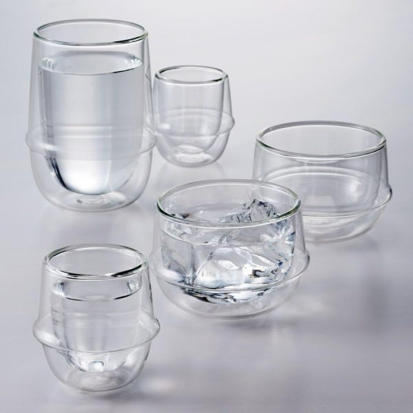 Kinto Iced Tea Glass Insulated Heat Resistant 350ml-5