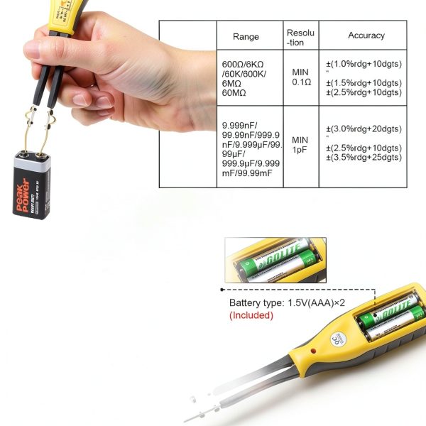 AOPUTTRIVER LCR Meter Automatic LED Testing Wide Range-3