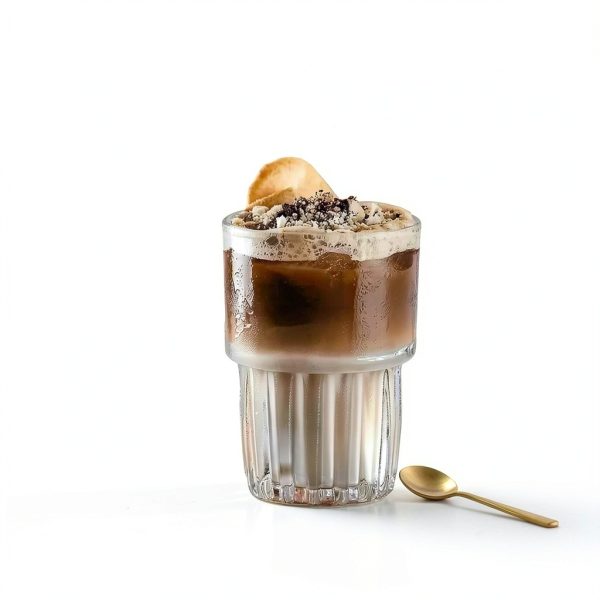 MUJUZE Drinking Glasses Set of 6 Dishwasher Safe Transparent-1