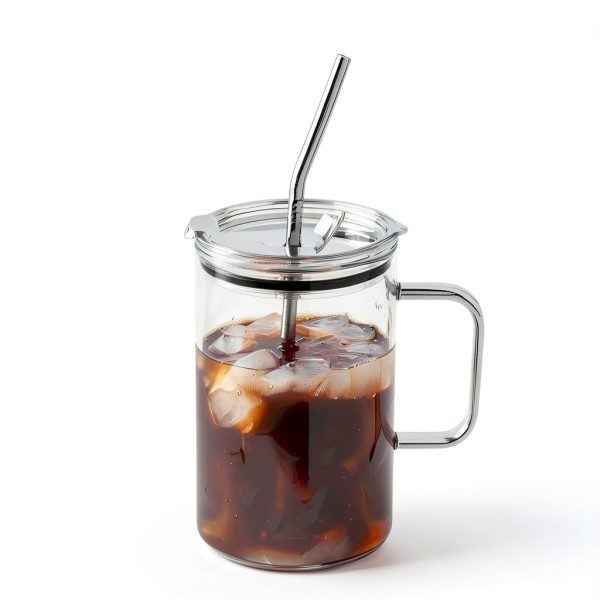 LT Glass Mug Leak Proof Heat Resistant Modern Design-3