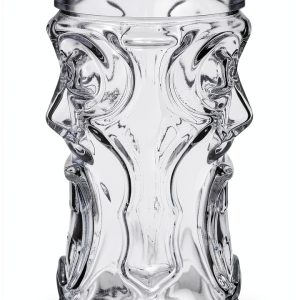 AMZ Empire Tiki Glasses Clear Modern Dishwasher Safe-0