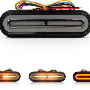 BlyilyB Amber Red Motorcycle LED Lamp-0