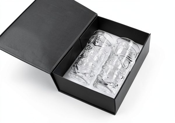 BPFY Clear Tiki Glasses 14oz Modern Cocktail Set-5