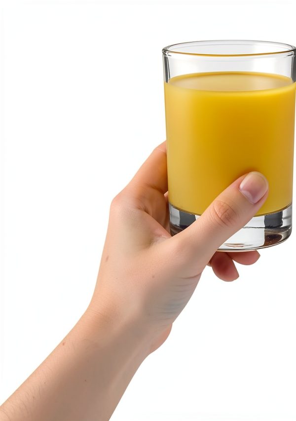 Libbey 5oz Clear Juice Glasses Modern Heavy Base-5