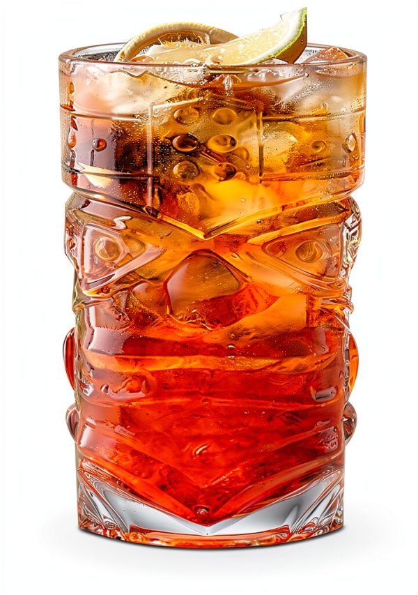 BPFY Clear Tiki Glasses 14oz Modern Cocktail Set-0